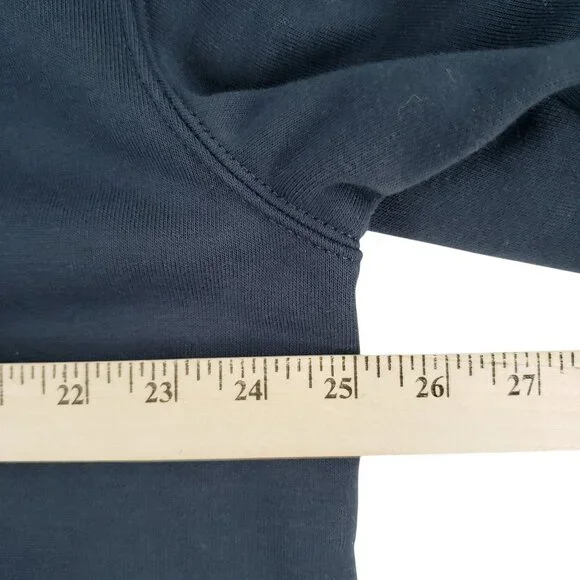 NEW Carhartt Rain Defender Large Pullover Hoodie 100615 472 Navy Blue Sweatshirt - Picture 7 of 8